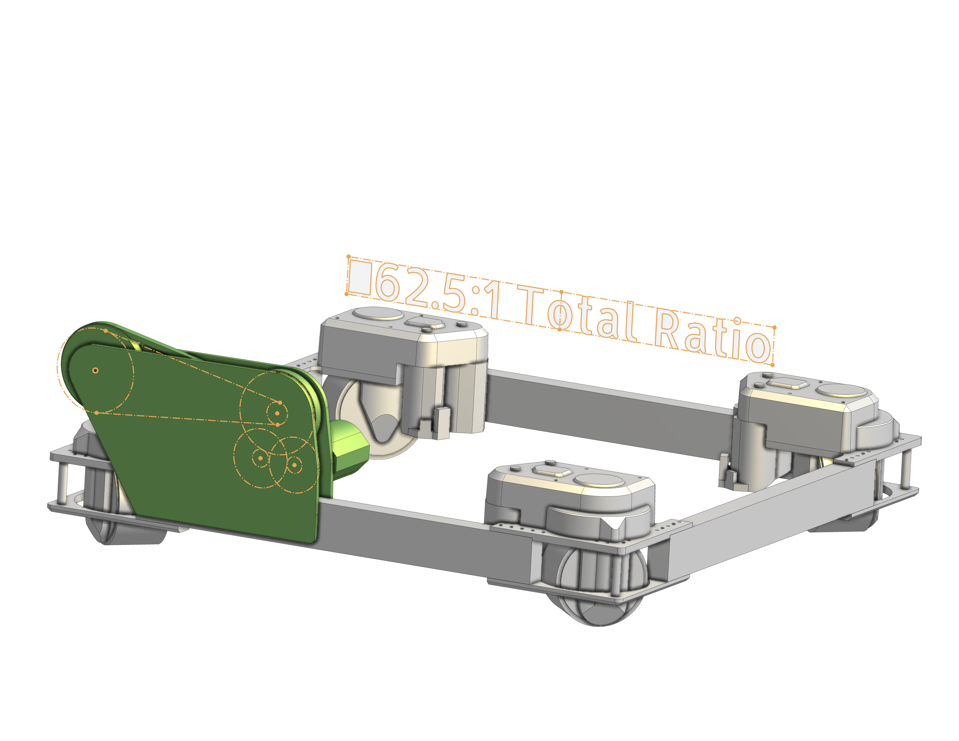 block CAD gearbox example